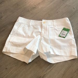 NWT Lilly Pulitzer White Callahan Short Size 2
